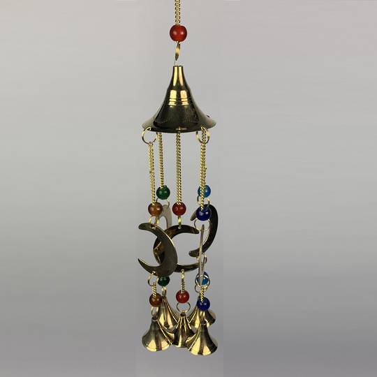 Moon Brass Bells 5 Mobile Chime image 0
